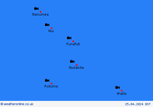 webcam Tuvalu Oceania Forecast maps