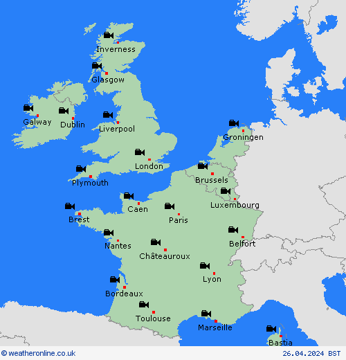 webcam  United Kingdom Forecast maps