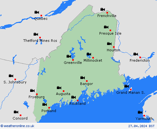 webcam Maine Europe Forecast maps