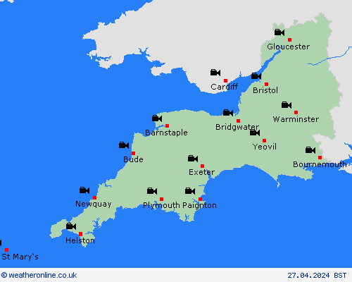 webcam  United Kingdom Forecast maps