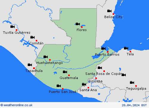 webcam Guatemala Europe Forecast maps