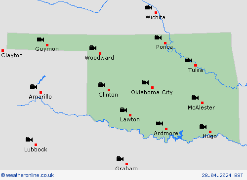 webcam Oklahoma Europe Forecast maps