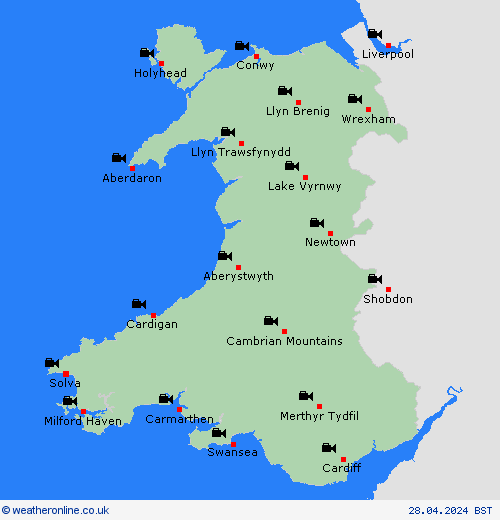 webcam  United Kingdom Forecast maps
