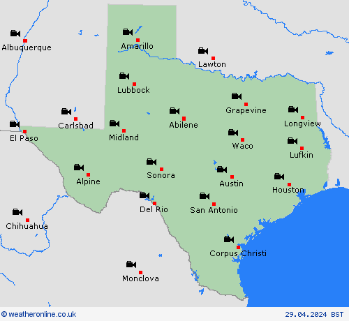 webcam Texas Europe Forecast maps