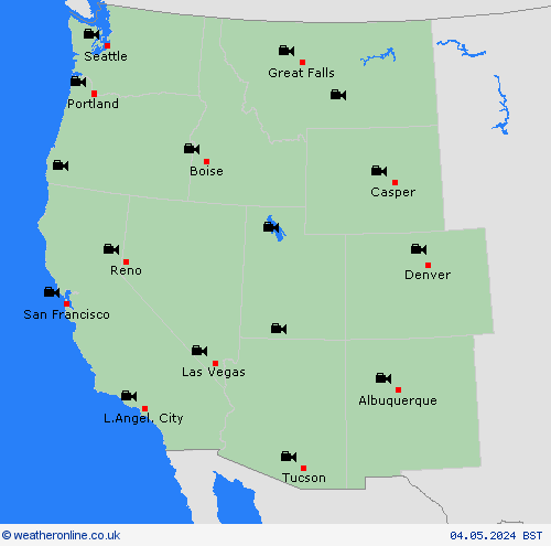 webcam  North America Forecast maps