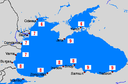 Black Sea - Seawater Temperature