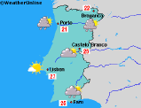 Algarve Yearly Weather Chart